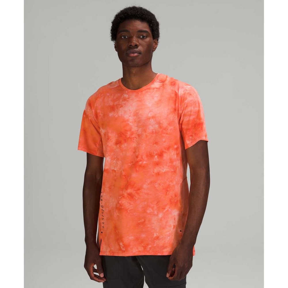 LULULEMON Lululemon Always Agile Short Sleeve Spray Dye